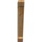 Ekena Millwork Traditional Slat Rough Sawn Bracket, Western Red Cedar, 4"W x 26"D x 30"H BKT04X26X30TRA06RWR - alternate 2